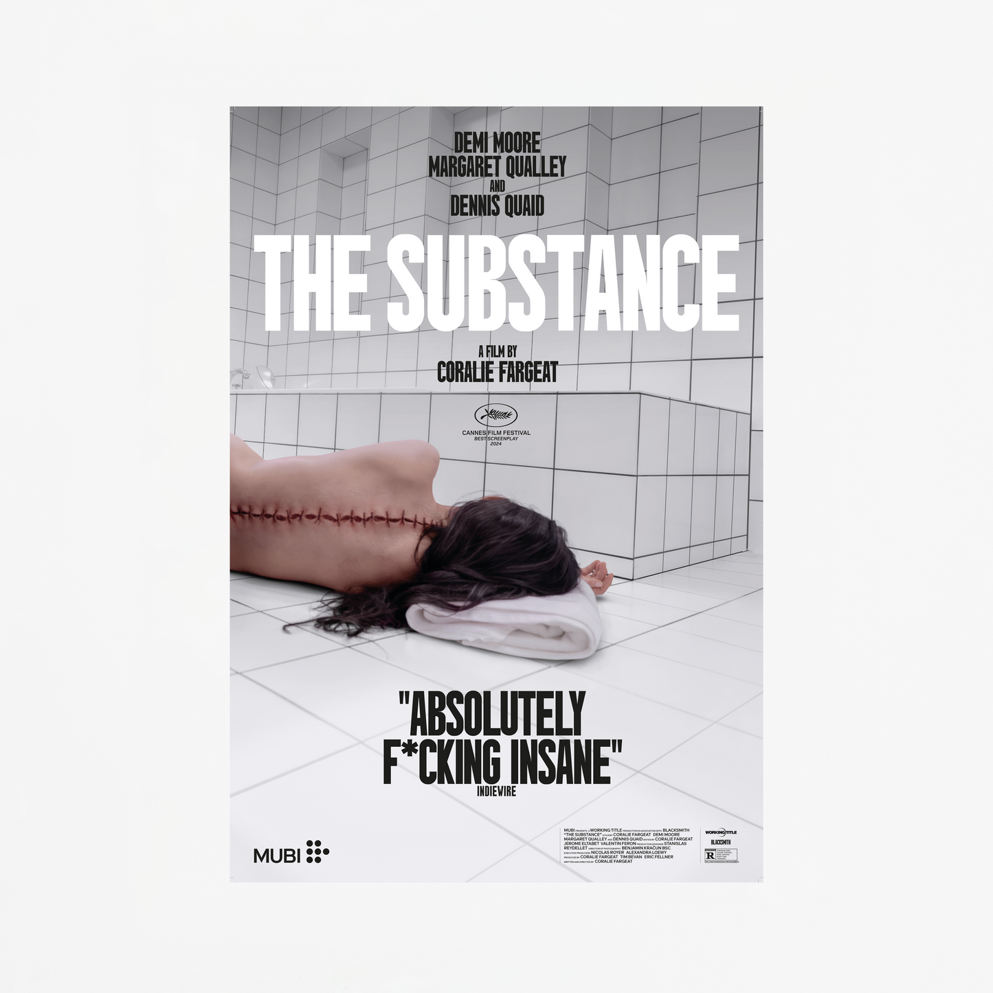 THE SUBSTANCE OFFICIAL POSTER