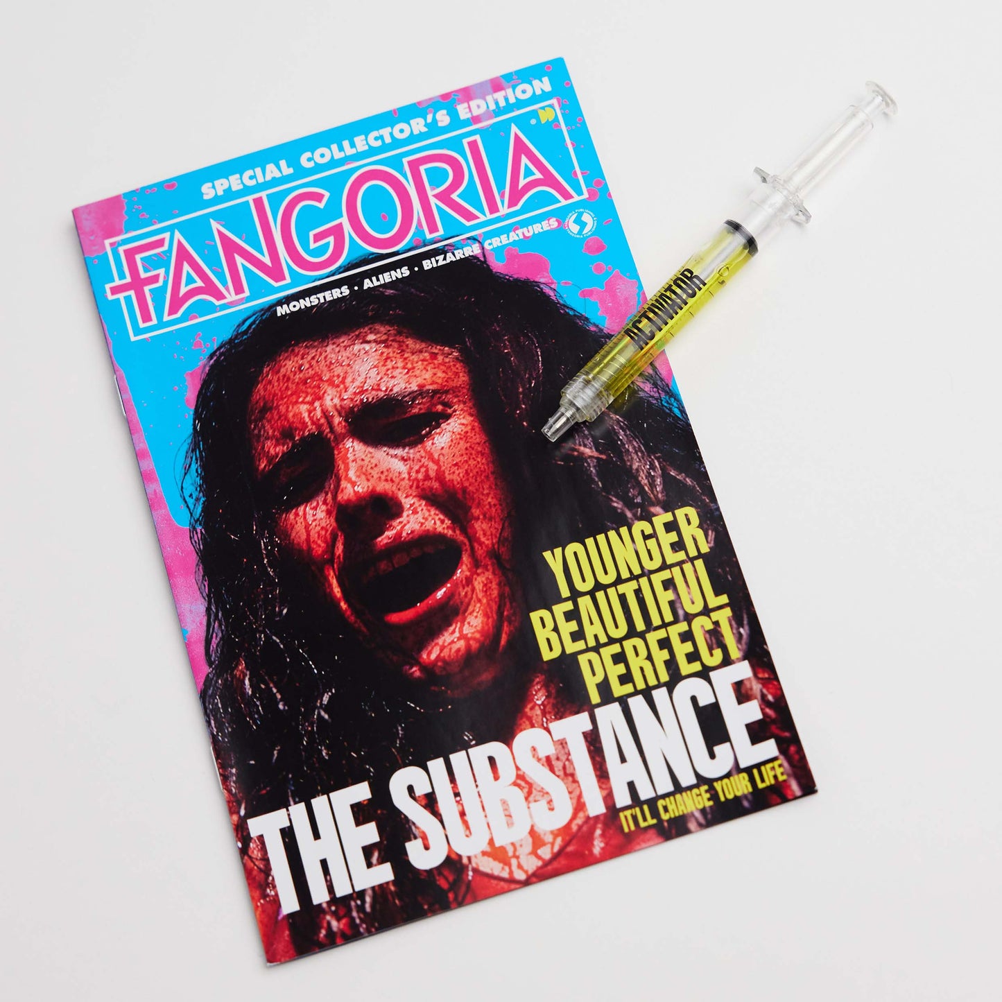 FANGORIA MINI MAGAZINE + ACTIVATOR PEN